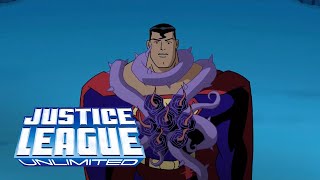 Superman is hypnotized in his birthday | Justice League Unlimited