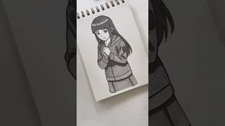 Drawing Hinata Hyuga Naruto
