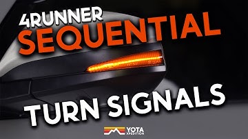 4Runner Sequential Mirror Turn Signals Installation | 2014-2023 | Yota X