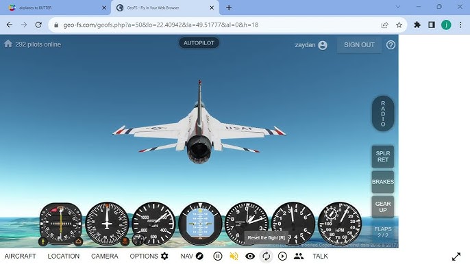 I tried FREE Browser Flight Simulators 