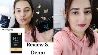 Maybelline Fit me Powder Foundation / Review n Demo / SWATI BHAMBRA