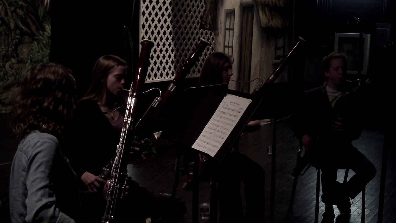 Bellbrook Bassoon Quartet - Adagio for Bassoons