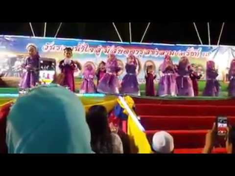 การแสดงเด็กอนุบาล 3ขวบ งานรวมน้ำใจสู่มัสยิดดารุสซาลาม