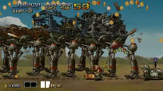 Metal Slug 6:PCSX2 Version - Mission 1 Level 6 Difficulty (Easy Mode)