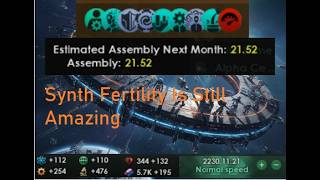 Synth Fertility Is One of The Best Beta Builds: Stellaris 4.3