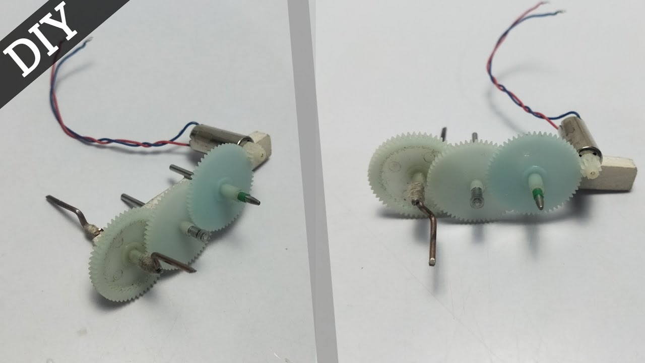 How to make ornithopter gearbox three stage gearbox flapping