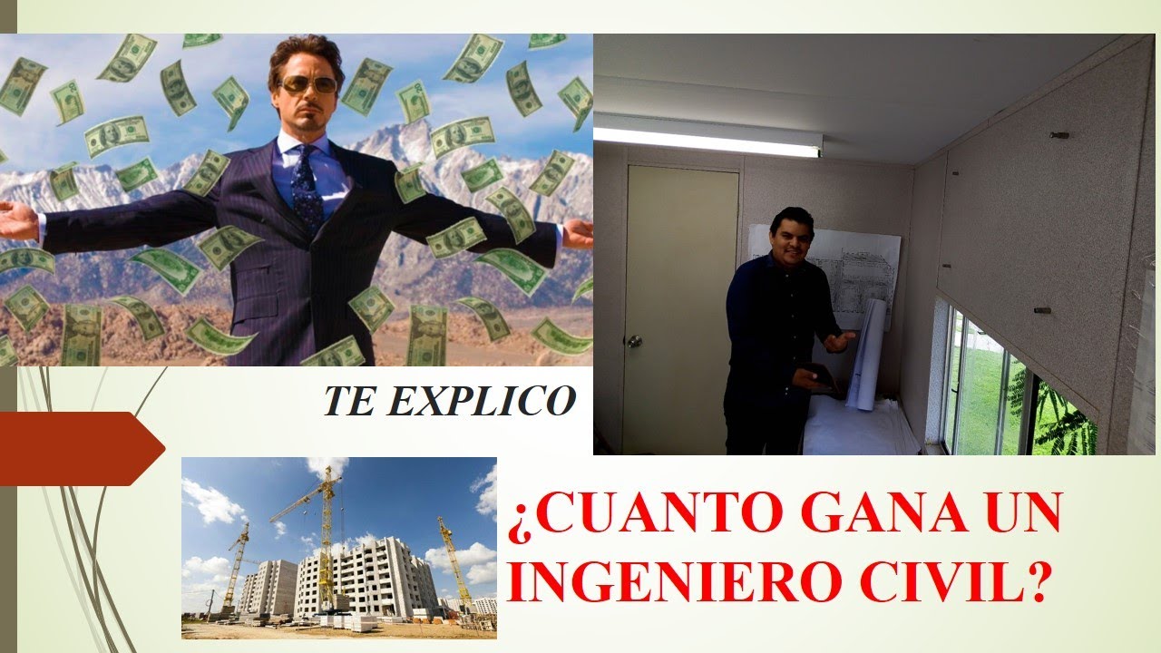 ¿CUANTO GANA UN INGENIERO CIVIL? LES EXPLICO - YouTube