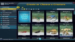 How to play the aliens you created in creature creator (SPORE)