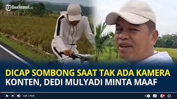 Dicap Sombong Saat Tak Ada Kamera Konten, Dedi Mulyadi Minta Maaf, Sebut Angkuh Demi Diri Sendiri