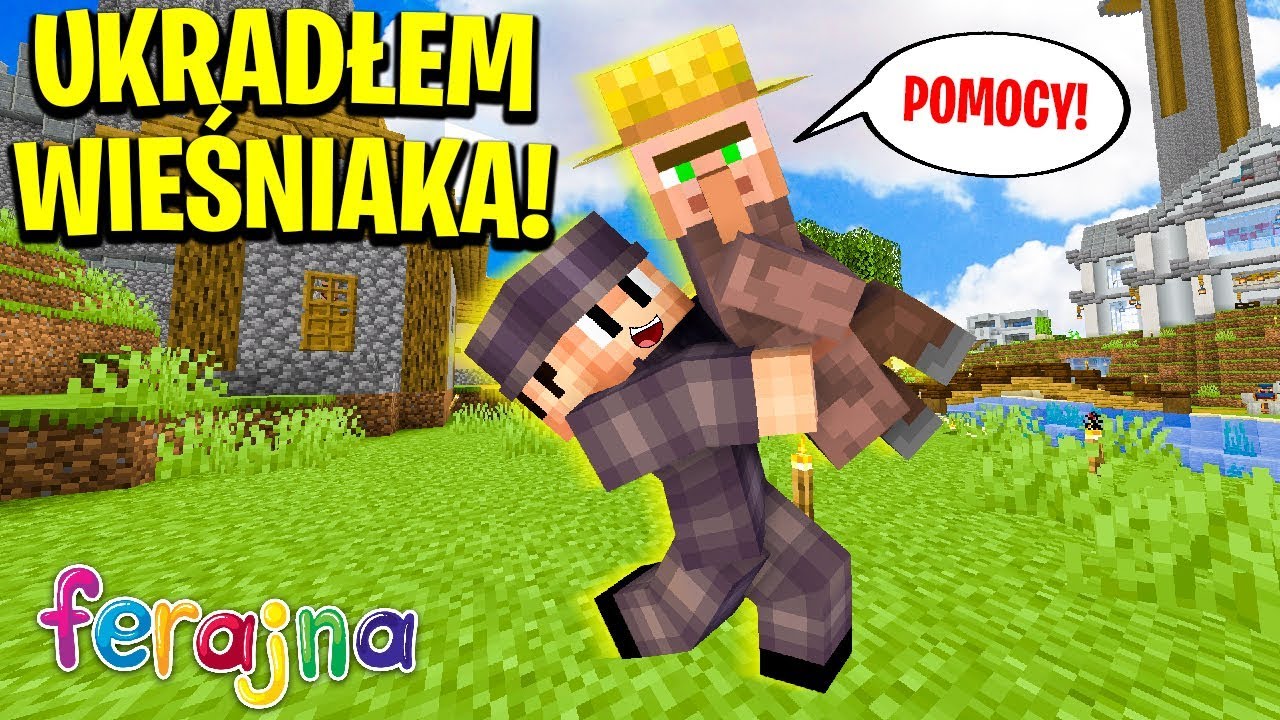 UKRADŁEM WIEŚNIAKA NA MINECRAFT FERAJNA! 💥💥💥 roblox download