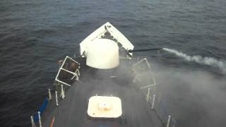 Mk 75 76mm Cannon From USCGC Midgett 2010