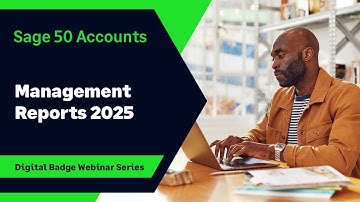 Sage 50 Accounts (UK) - Management Reports #Quiz - Test your knowledge