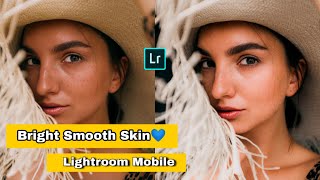 Lightroom Mobile Tutorial// How to Edit Portraits//Smooth Bright Skin tones screenshot 5