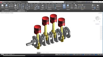 How to Make 4 Stock Engine In AutoCAD