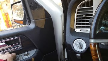 2007 up Navigator Expedition power window How to relearn auto up feature