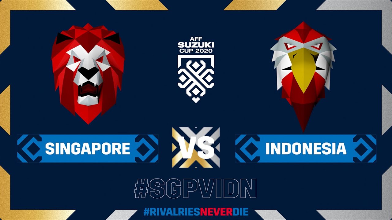 Indonesia vs singapura leg 1