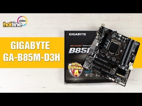 GIGABYTE GA B85M D3H   обзор недорогой материнской платы