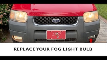 Coming Soon: 2002 Ford Escape XLT Replace Fog Light Bulb