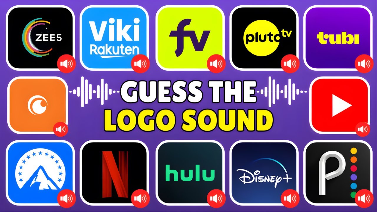 Guess The Ultimate Streaming Logo Sound🎬🔊 | Netflix, Prime, Disney+