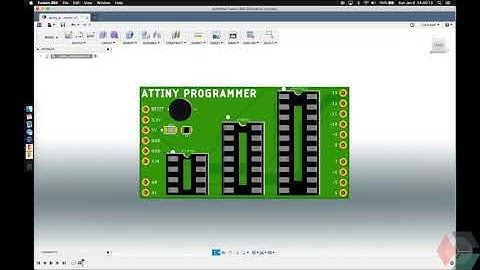[ATtiny Programmer] - Board PCB Design - Part 3