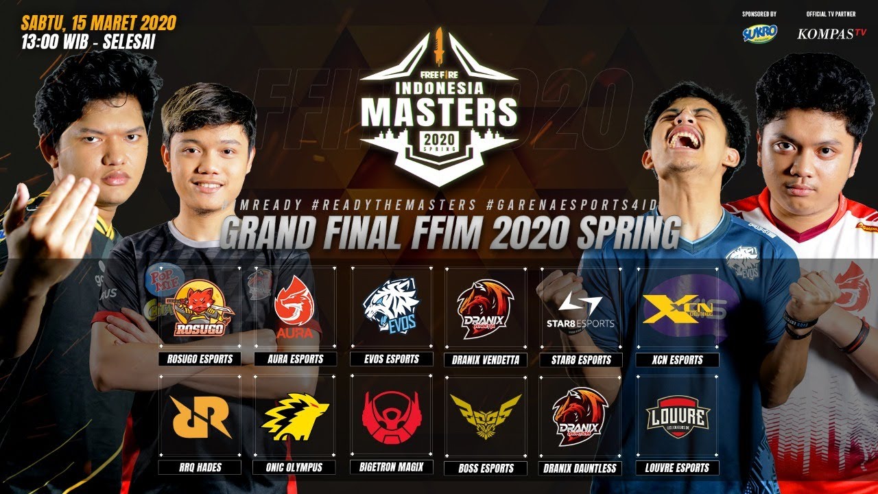 2020 Free Fire Indonesia Masters 2020 Spring Grand Final YouTube