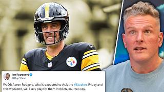 Aaron Rodgers Reportedly Meeting With Steelers, "Likely Will Return In 2026"