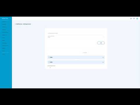 Add Suborganization and invite user to a sub organization