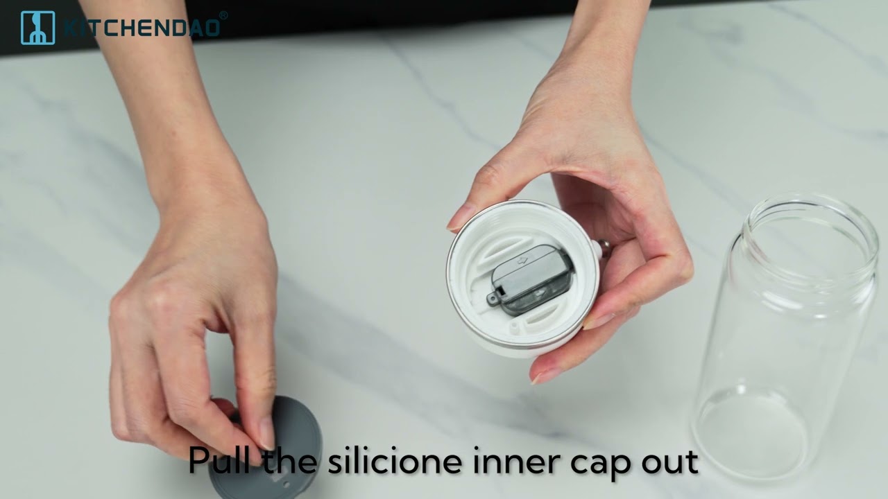 How To Use KITCHENDAO Precision Pour Glass Oil Dispenser with 3 Modes