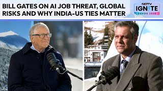 Bill Gates On AI Job Threat, Global Risks And Why India-US Ties Matter