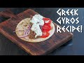 How to make greek gyros at home  gyros on the flattop