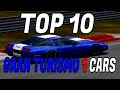 Top 10 gran turismo 1 cars