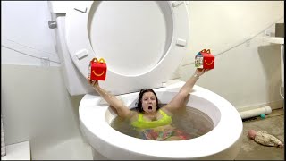 Going Under In The Worlds Largest Toilet With Mcdonalds