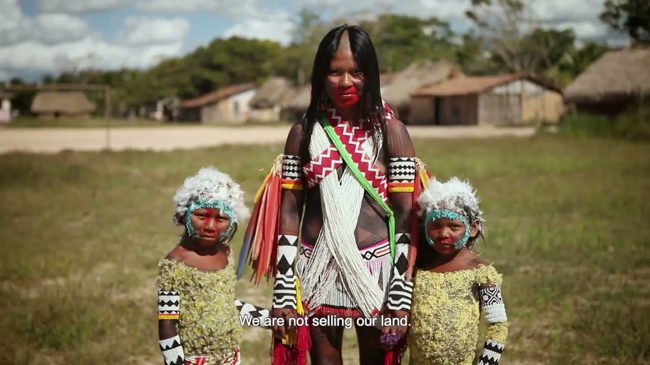 PROTECT THE RAINFOREST — STAND WITH THE KAYAPO