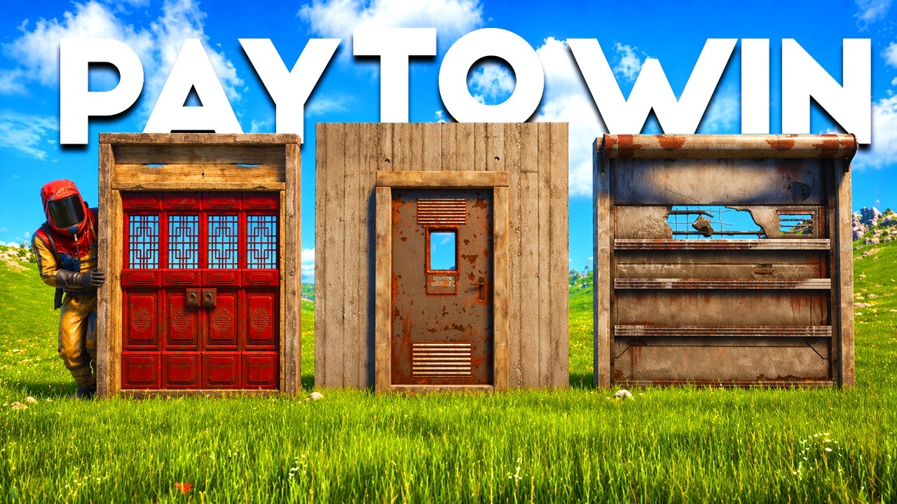 Ranking the BEST P2W Door Skins in Rust 2026 - YouTube