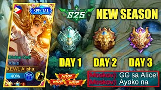 Best Alice Strategy In Solo Ranked Game To Rank Up Fasterepic To Mythic Realquickmlbb