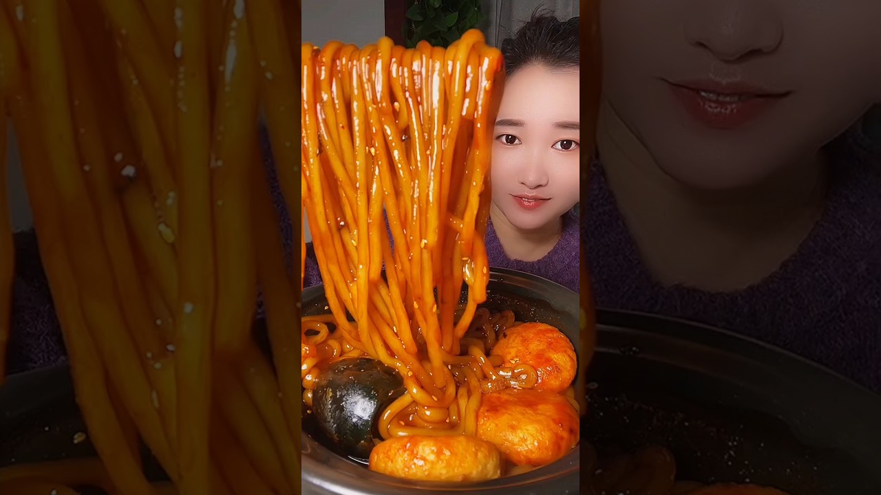 Spicy noodle challenge old videos #mukbang #noodleschallenge