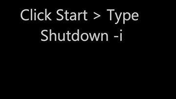 Remotely Shutdown A Computer