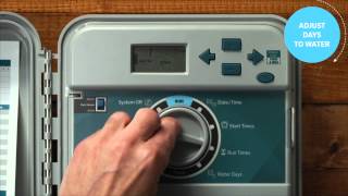 How to Adjust a Hunter Pro-C to comply with water restrictions
