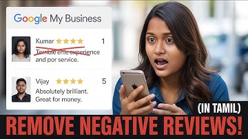 🛑 How to Delete Negative Google Reviews 100% Works (Tamil) | Delete Fake Reviews #googlemybusiness