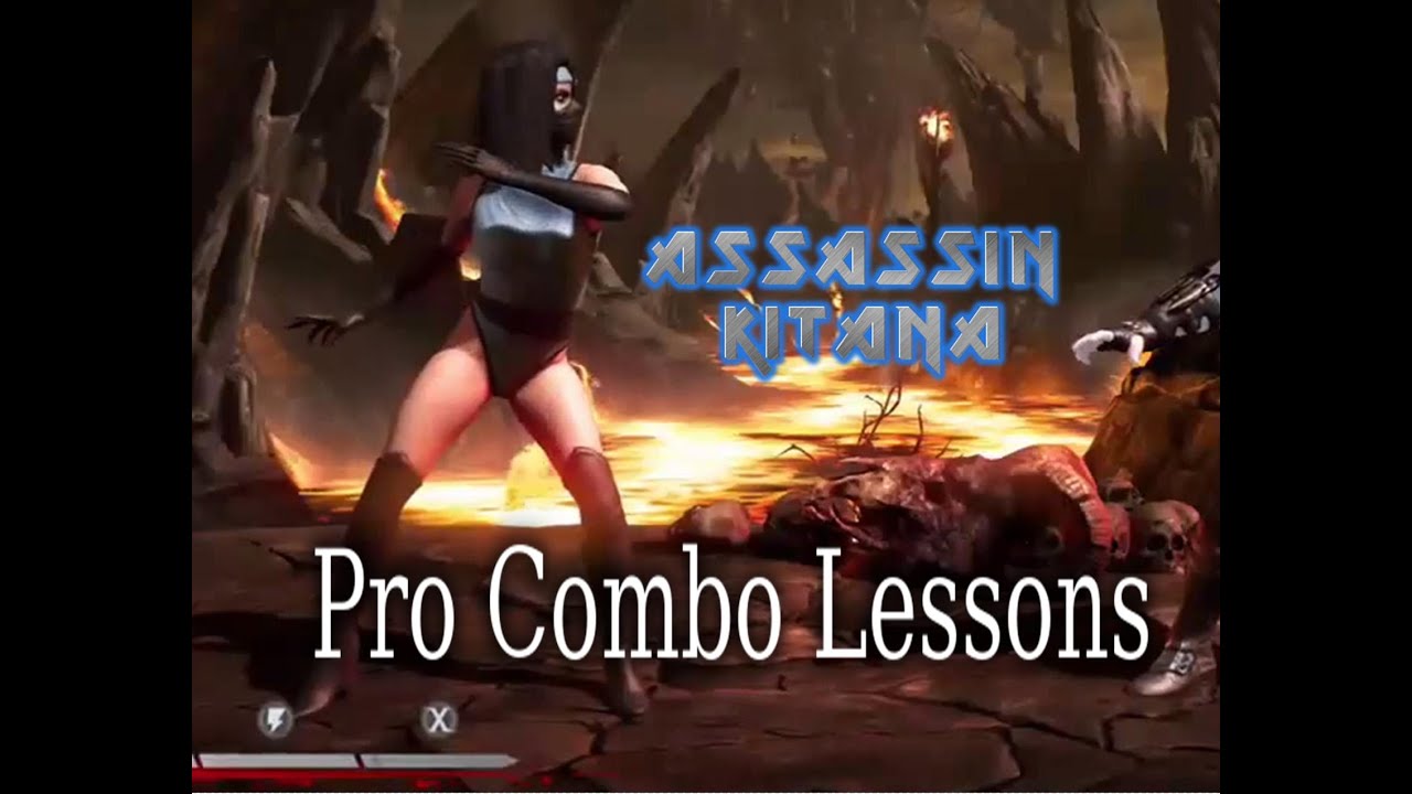 MKX How To Play Like a Pro: Kitana Assassin Lesson 2 - YouTube