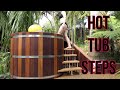 Hot Tub Steps Build