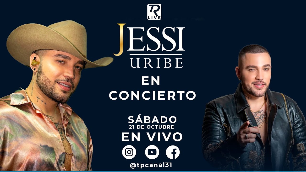 Noche de Concierto Con Jessi Uribe YouTube