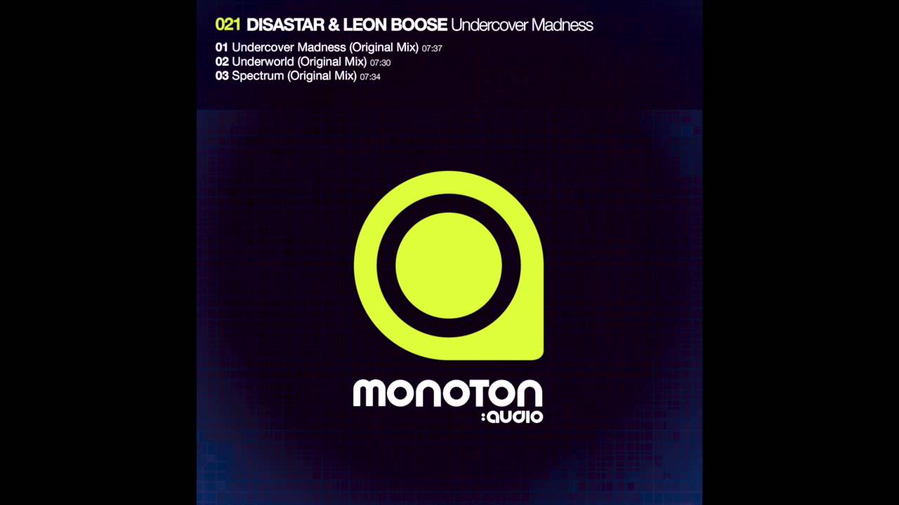 Guarda MNTN021 - Disastar & Leon Boose - Underworld (Original Mix) su YouTube Guarda MNTN021 - Disastar & Leon Boose - Underworld (Original Mix) su YouTube