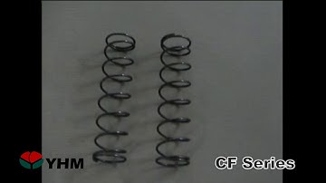 CNC Spring Machine CF Series-Compression spring with big pitch-YHM
