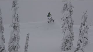 Send It! Snowmobile Drops, Jumps, Wheelies and Carves | Hunters Range | Jan 11 2020