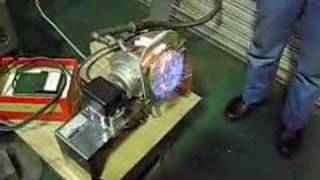 表面燃焼ガスバーナ　Metalfiber surface combustion