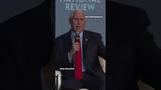 Pence responds to Trump’s indictment, calling it ‘an outrage.’ #Shorts