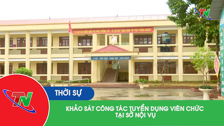 Sở nội vụ tỉnh thanh hóa tuyển dụng năm 2024