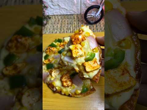 Leftover roti  pizza #trending #food