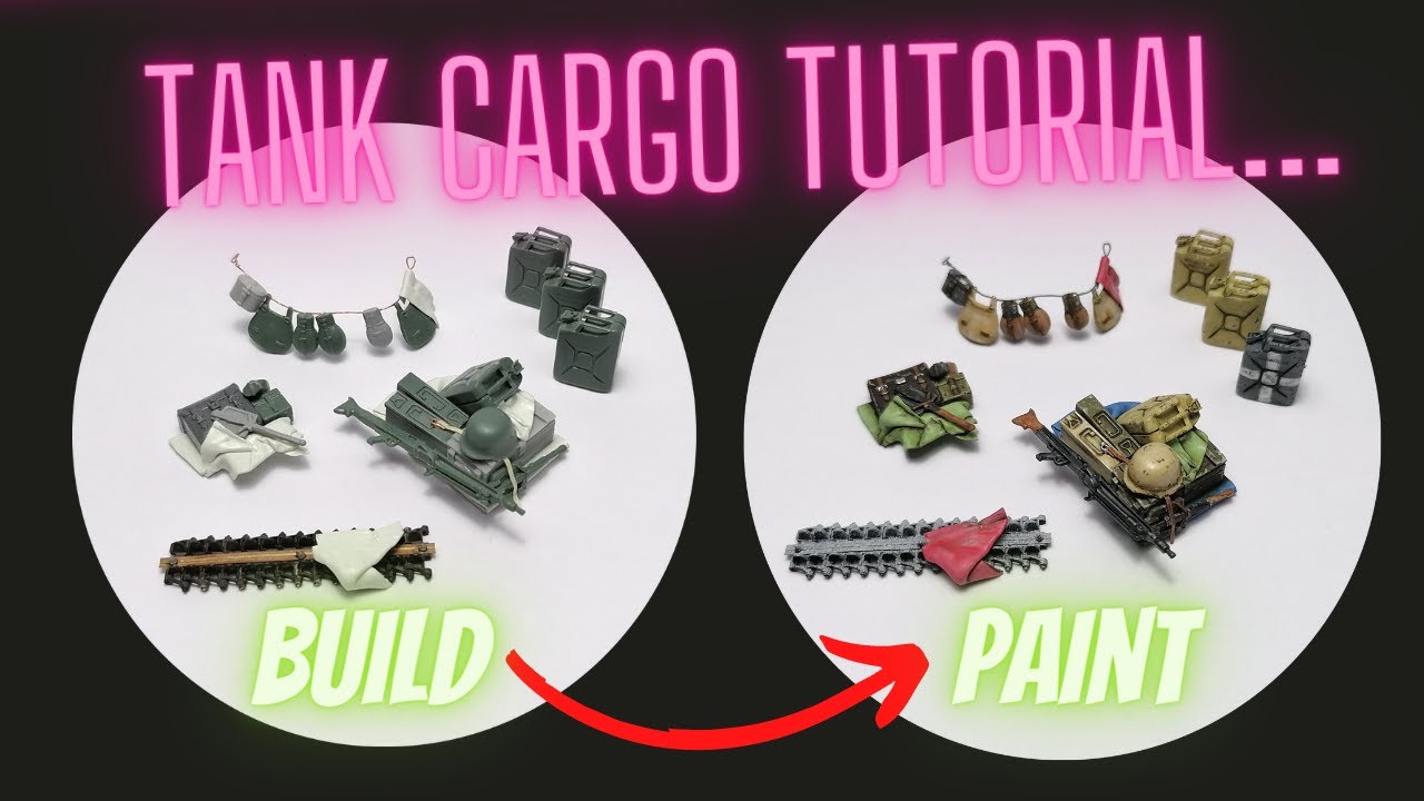 AFV STOWAGE Building, Painting, Weathering (1/35, Scratchbuild) YouTube